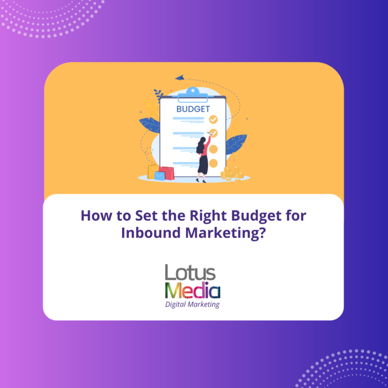 How to Set the Right Budget for Inbound Marketing?