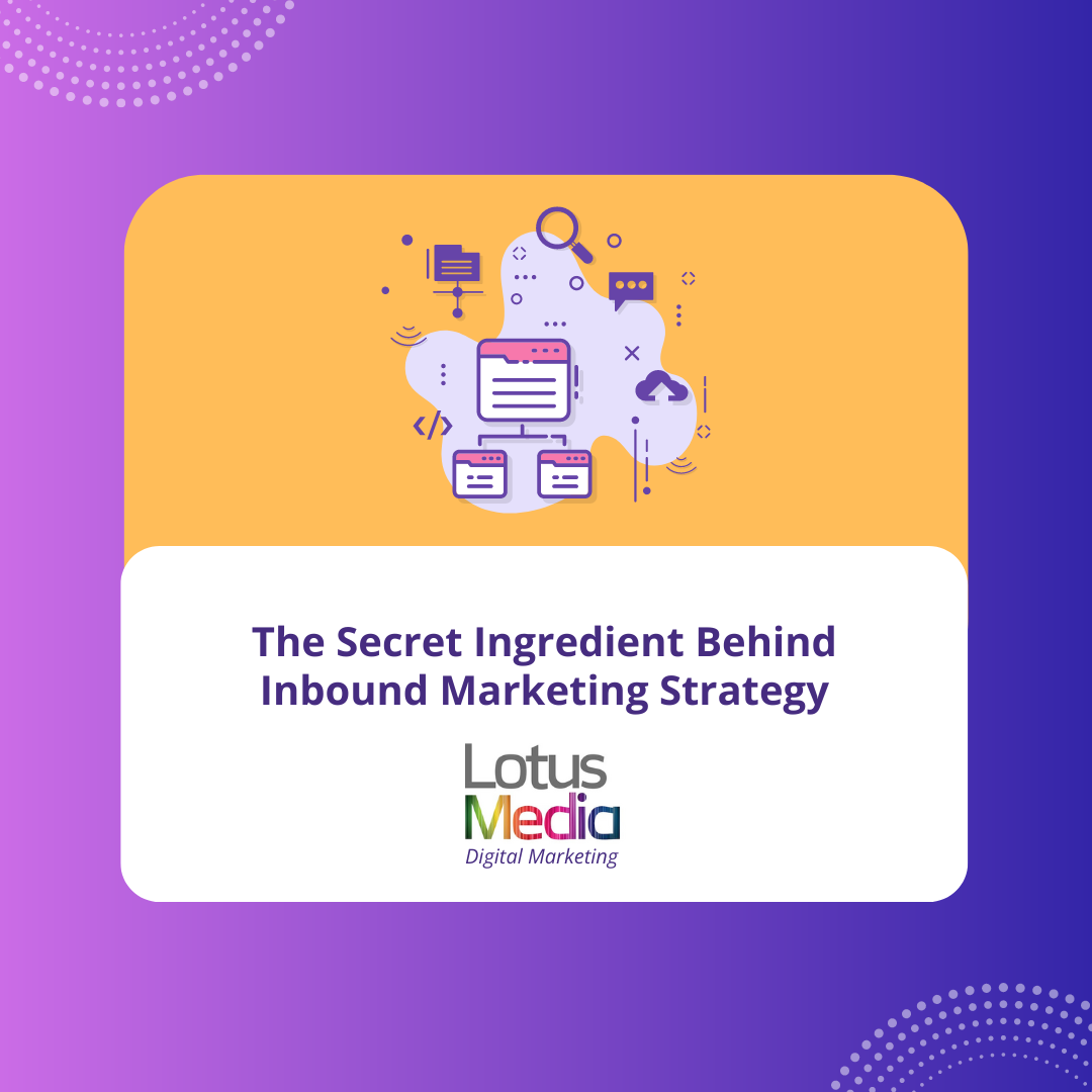 The Secret Ingredient Behind Inbound Marketing Strategy