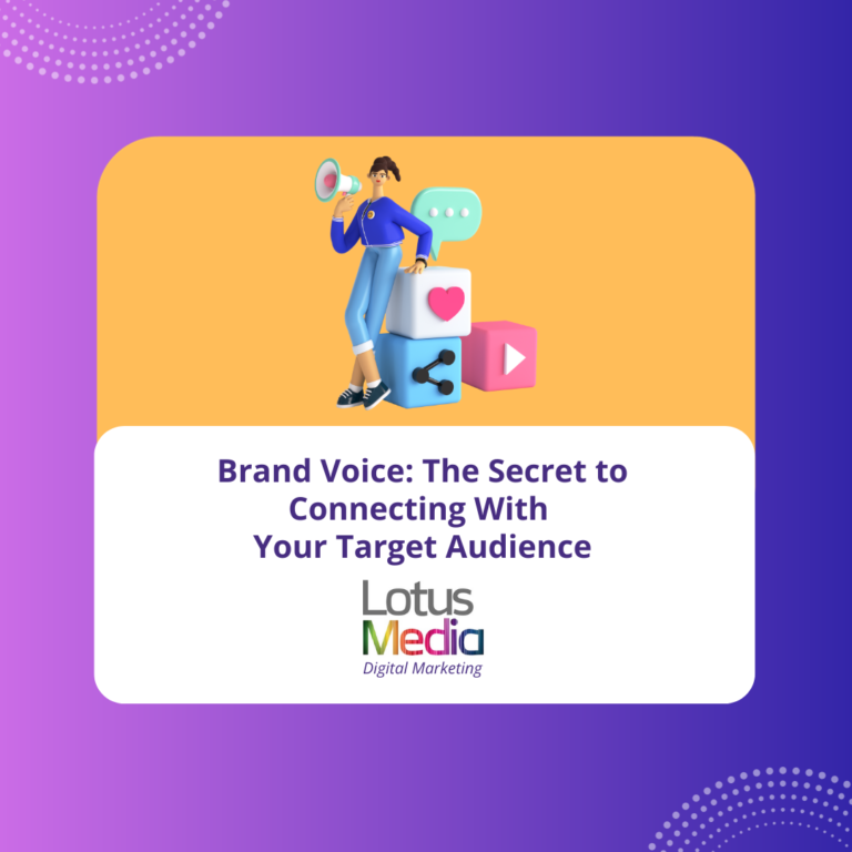 Brand voice the secret to connecting with your target audience.